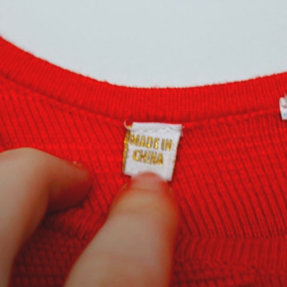 Little Girls Orange Guess Dress - Picture 6 of 9